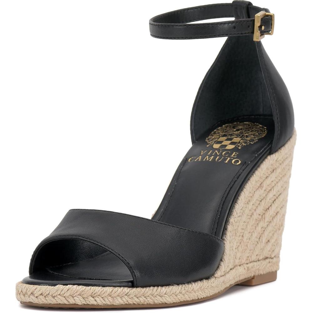 imageVince Camuto Womens Felyn Wedge Sandal Black 8