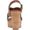Vince Camuto Women’s Ellah Wedge Sandal(Caramello)