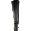 Vince Camuto Women’s Sangeti Stacked Heel Knee High Wide Calf Boot Fashion, Black, 7