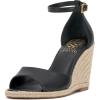 Vince Camuto Women’s Felyn Wedge Sandal, Black, 8