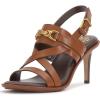 Vince Camuto Women’s Frena Heeled Sandal(Caramello)