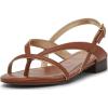 Vince Camuto Women’s Melly Flat Sandal(Caramello/Egyptian Gold)