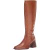 Vince Camuto Women’s Sangeti Stacked Heel Knee High Boot Fashion, Golden Walnut, 5.5