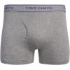 Vince Camuto Men’s Cotton Stretch Boxer Brief Multi-Pack, 2Pk(Black/Grey Hth/Charcoal Hthr/Black)