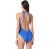 Vince Camuto Womens Shirred One Piece Swimsuit(Pacific)