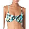 Vince Camuto Womens Underwire Bikini Top(Blue Multi)