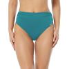 Vince Camuto Women’s Convertible High Waist Bikini Bottom(Lux Teal)