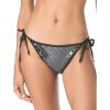 Vince Camuto Women’s Sequin String Bikini Bottom(Black)