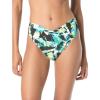 Vince Camuto Women’s Twist High Bikini Bottom(Blue Multi)