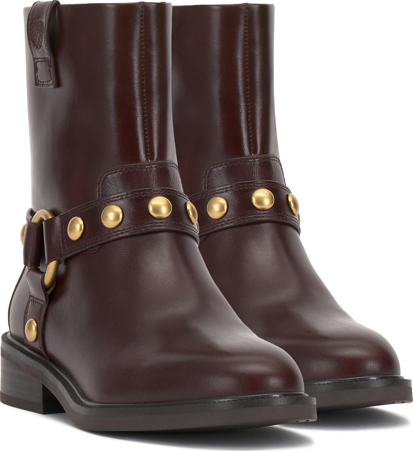 imageVince Camuto Womens Amais Mid Calf BootRich Mahogany