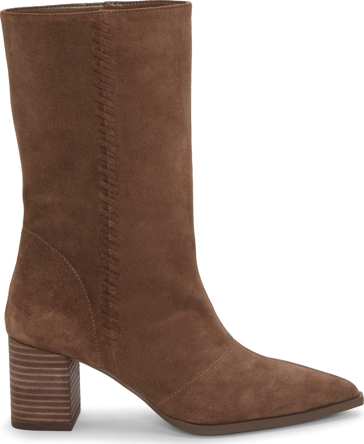 imageVince Camuto Womens Lorrys BootieToasted Taupe Suede