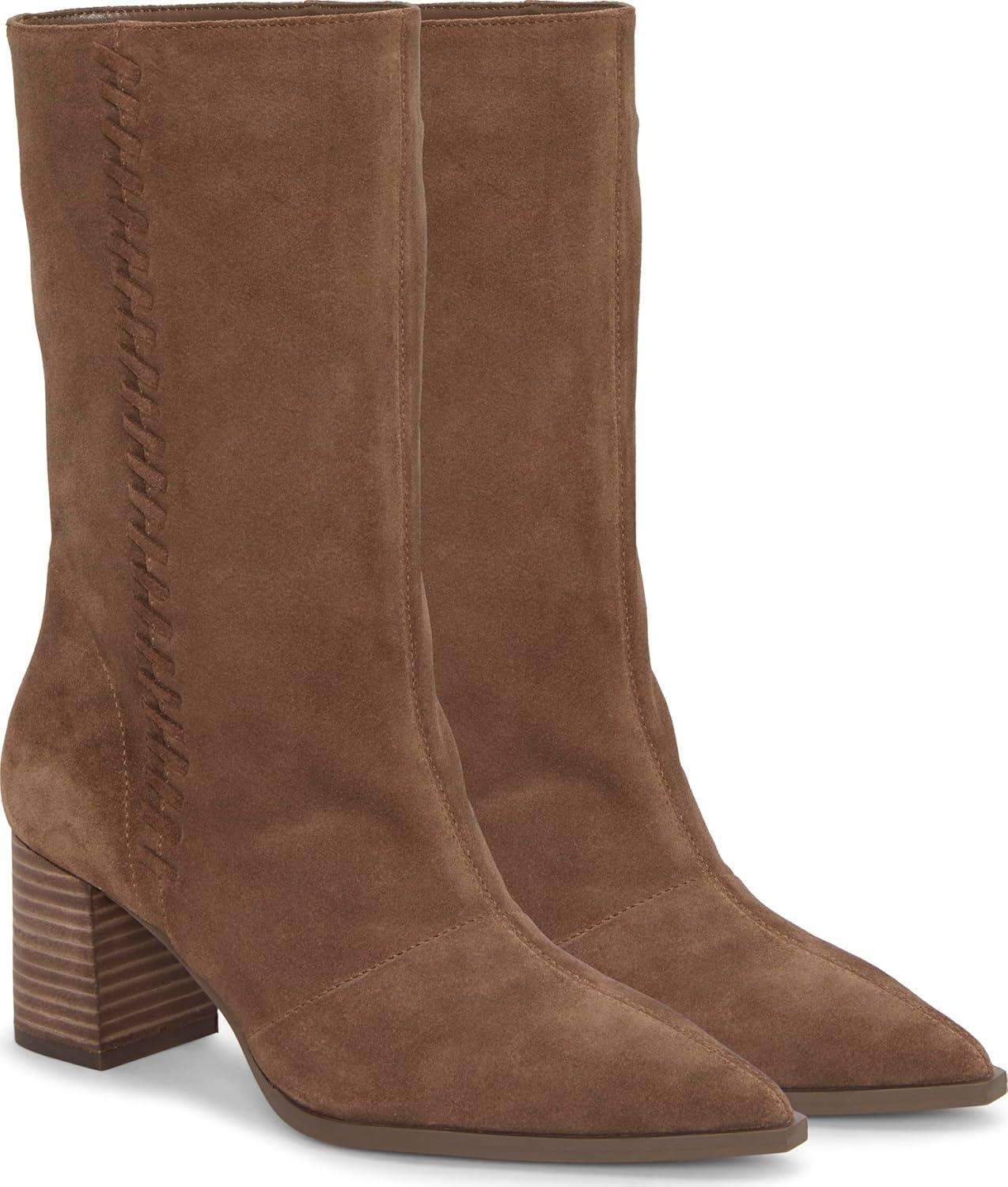 imageVince Camuto Womens Lorrys BootieToasted Taupe Suede
