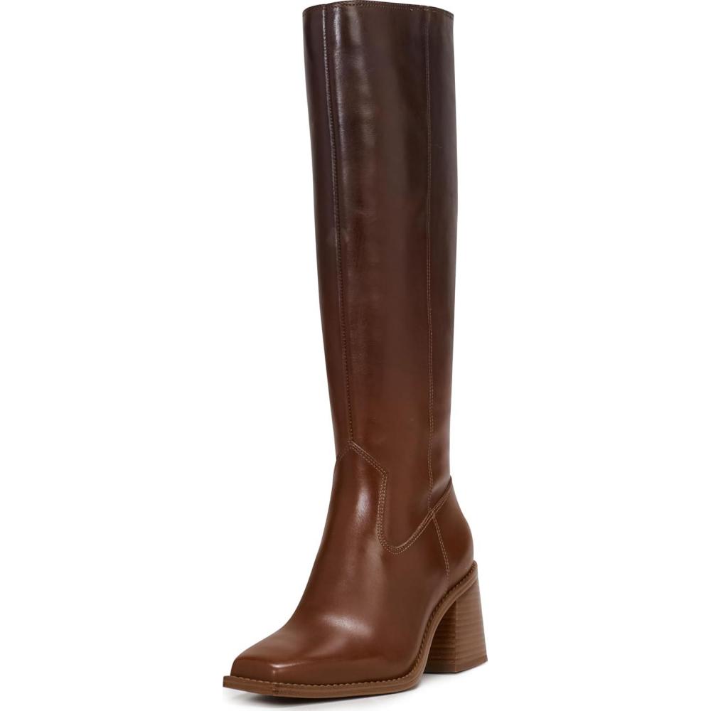 imageVince Camuto Womens Sangeti Wide Calf Knee High BootChocolate Fade Extra Wide Calf