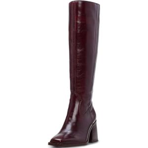 Vince Camuto Women’s Sangeti Wide Calf Knee High Boot(Dark Mahogany)