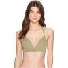 Vince Camuto Womens Molded Bikini Top(Riviera Avocado)