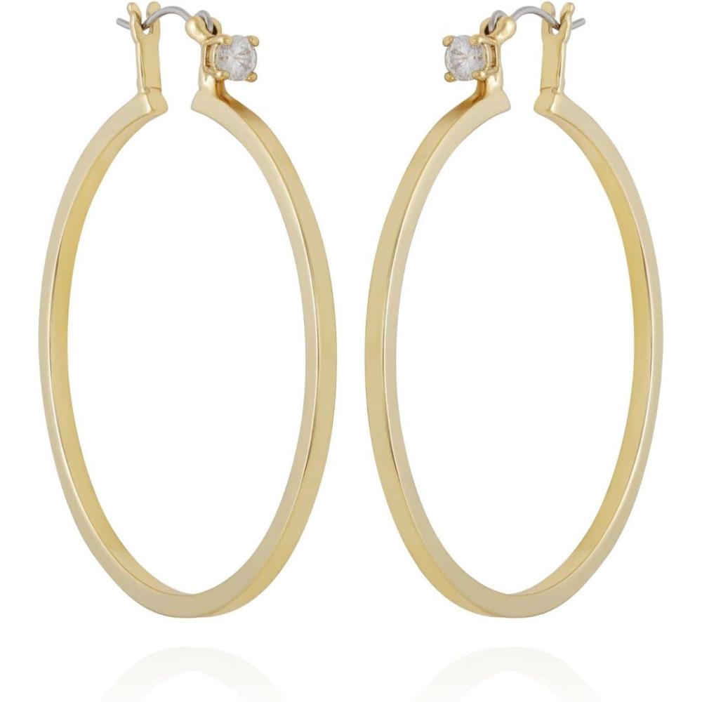imageVince Camuto Goldtone Medium Hoop Earrings for Women