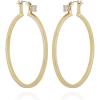 Vince Camuto Goldtone Medium Hoop Earrings for Women