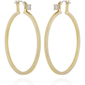 Vince Camuto Goldtone Medium Hoop Earrings for Women