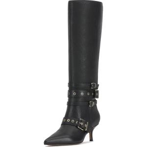 Vince Camuto womens Tyleen(Black Leather)