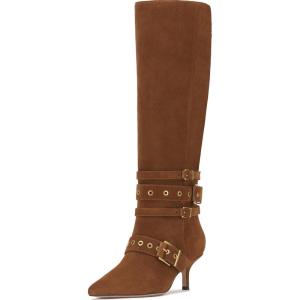 Vince Camuto womens Tyleen(Burnt Sugar Suede)