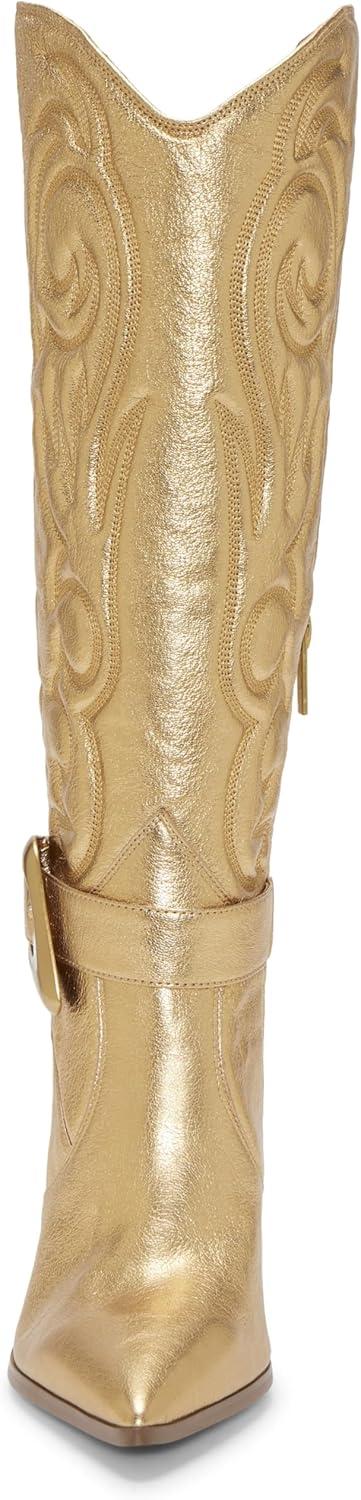 imageVince Camuto Biancaa Knee High Western BootTrue Gold