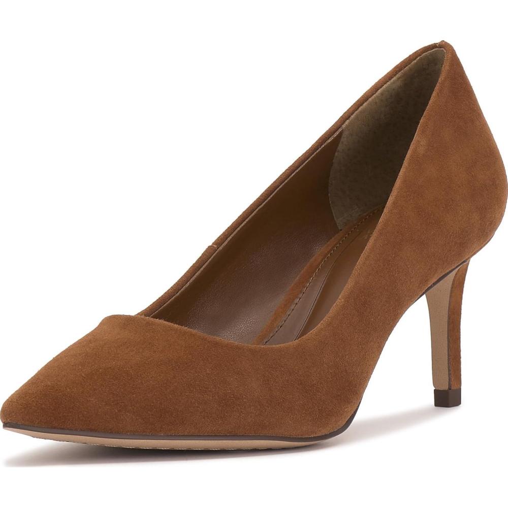 imageVince Camuto Womens KehlialwBurnt Sugar Suede