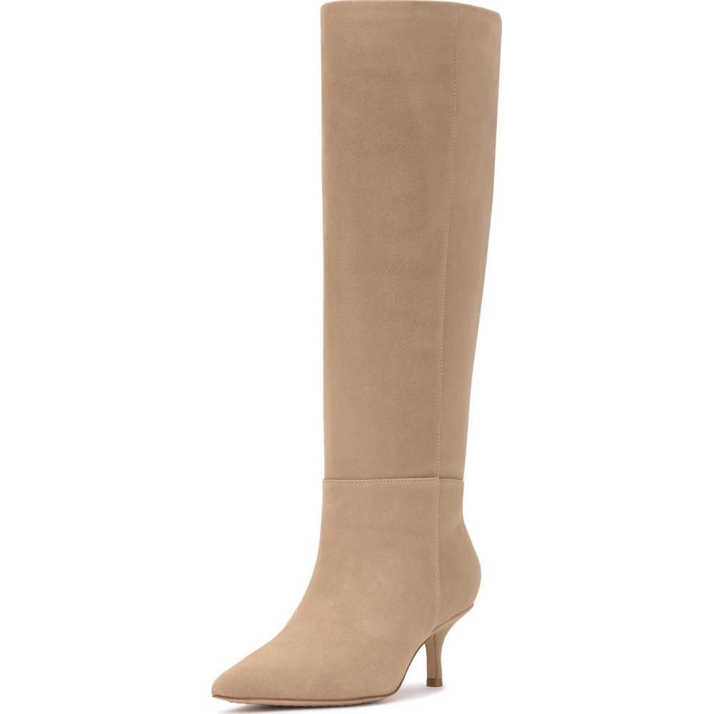 imageVince Camuto Womens Tansie Slouchy Knee High BootTortilla Suede