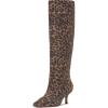 Vince Camuto Women’s Tansie Slouchy Knee High Boot(Leopard Suede)