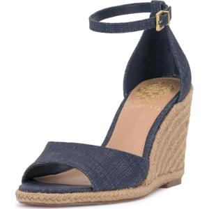Vince Camuto Women’s Felyn Espadrille Wedge(Elemental Blue)