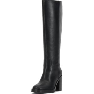 Vince Camuto womens Gibi(Black Nappa Leather Extra Wide Calf)