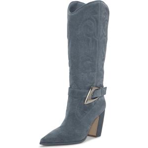 Vince Camuto Biancaa Knee High Western Boot(Lagoon Suede)