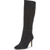 Vince Camuto Women’s Arendie Knee-high Boots(Black Leather)