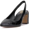 Vince Camuto Womens Hamden Slingback Pump(Jet Black)