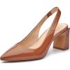 Vince Camuto Womens Hamden Slingback Pump(Tawny Birch)