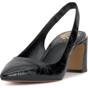 Vince Camuto Womens Hamden Slingback Pump(Jet Black)
