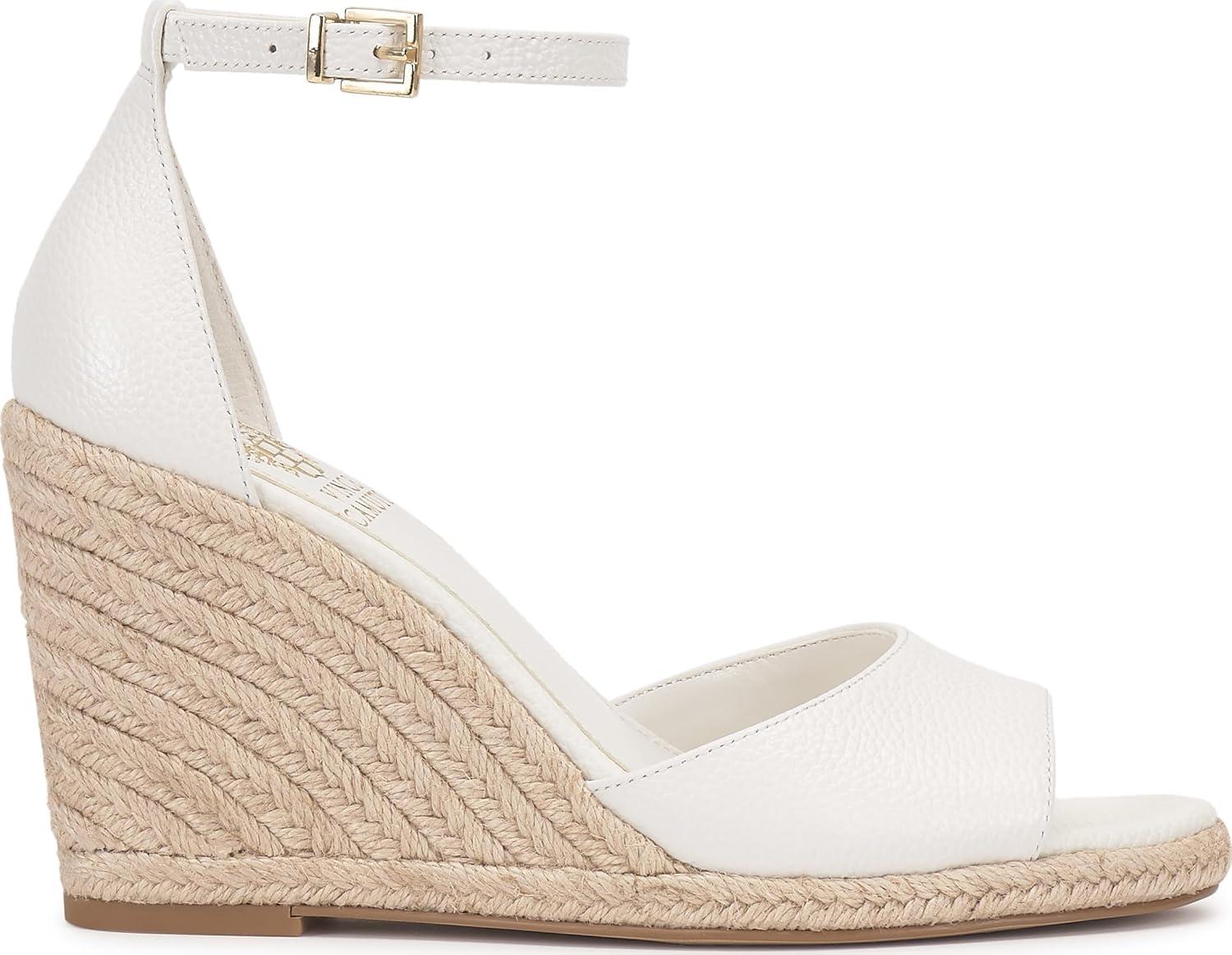image:imageVince Camuto Womens Felyn Espadrille WedgeBianco Leather
