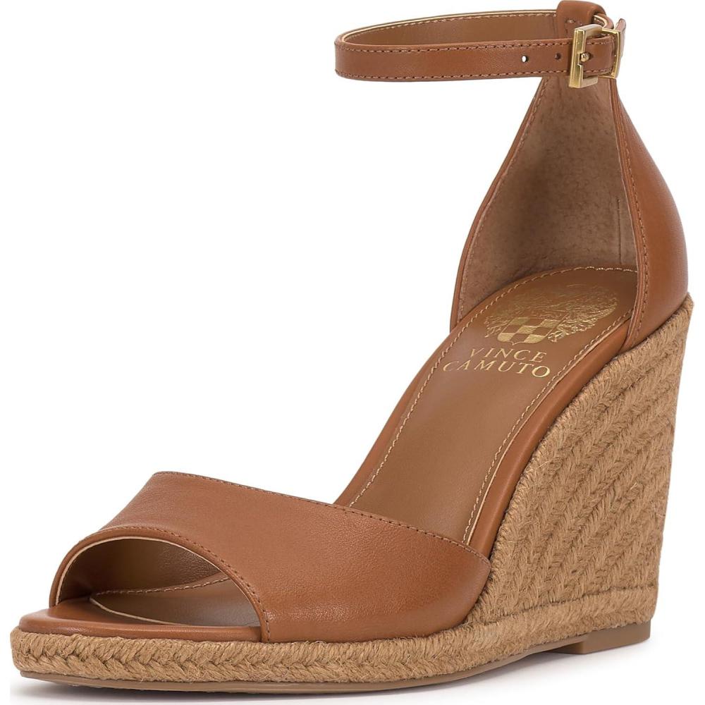 image:imageVince Camuto Womens Felyn Espadrille WedgeGolden Walnut Leather
