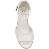 Vince Camuto Women’s Felyn Espadrille Wedge(Bianco Leather)