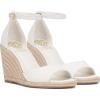 Vince Camuto Women’s Felyn Espadrille Wedge(Bianco Leather)
