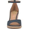 Vince Camuto Women’s Felyn Espadrille Wedge(Denim Blue)