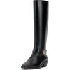 Vince Camuto womens Melise4(Black Leather)