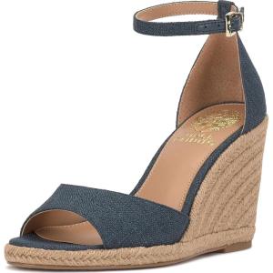 Vince Camuto Women’s Felyn Espadrille Wedge(Denim Blue)