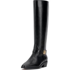 Vince Camuto womens Melise4(Black Leather)
