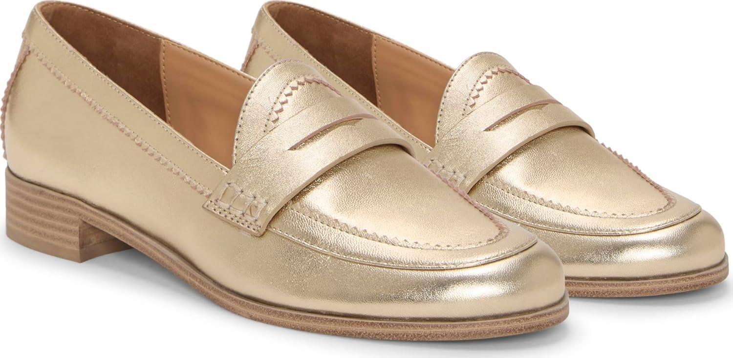 image:imageVince Camuto Mens ClaretteEgyptian Gold Leather