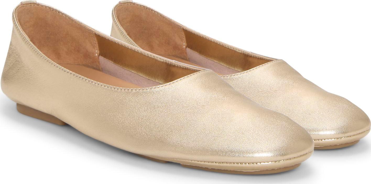 image:imageVince Camuto Womens CatishaEgyptian Gold Leather