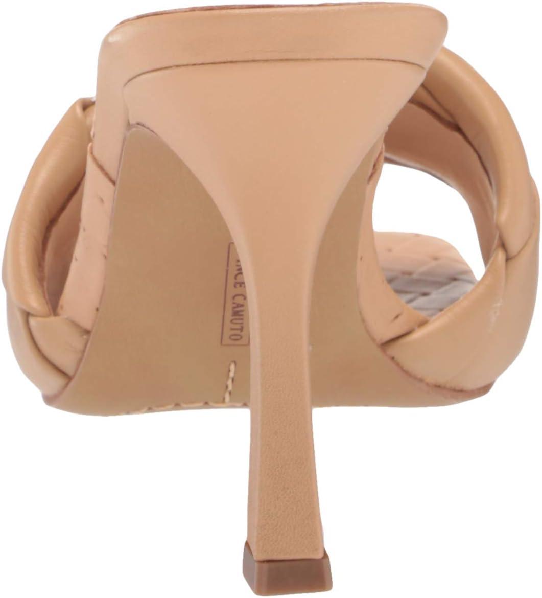 image:imageVince Camuto Womens Footwear Brelanie Woven Strap Dress Mule Heeled SandalDulce De Leche