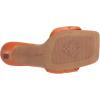 Vince Camuto Women’s Footwear Brelanie Woven Strap Dress Mule Heeled Sandal(Carribean Orange)