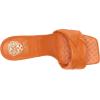 Vince Camuto Women’s Footwear Brelanie Woven Strap Dress Mule Heeled Sandal(Carribean Orange)