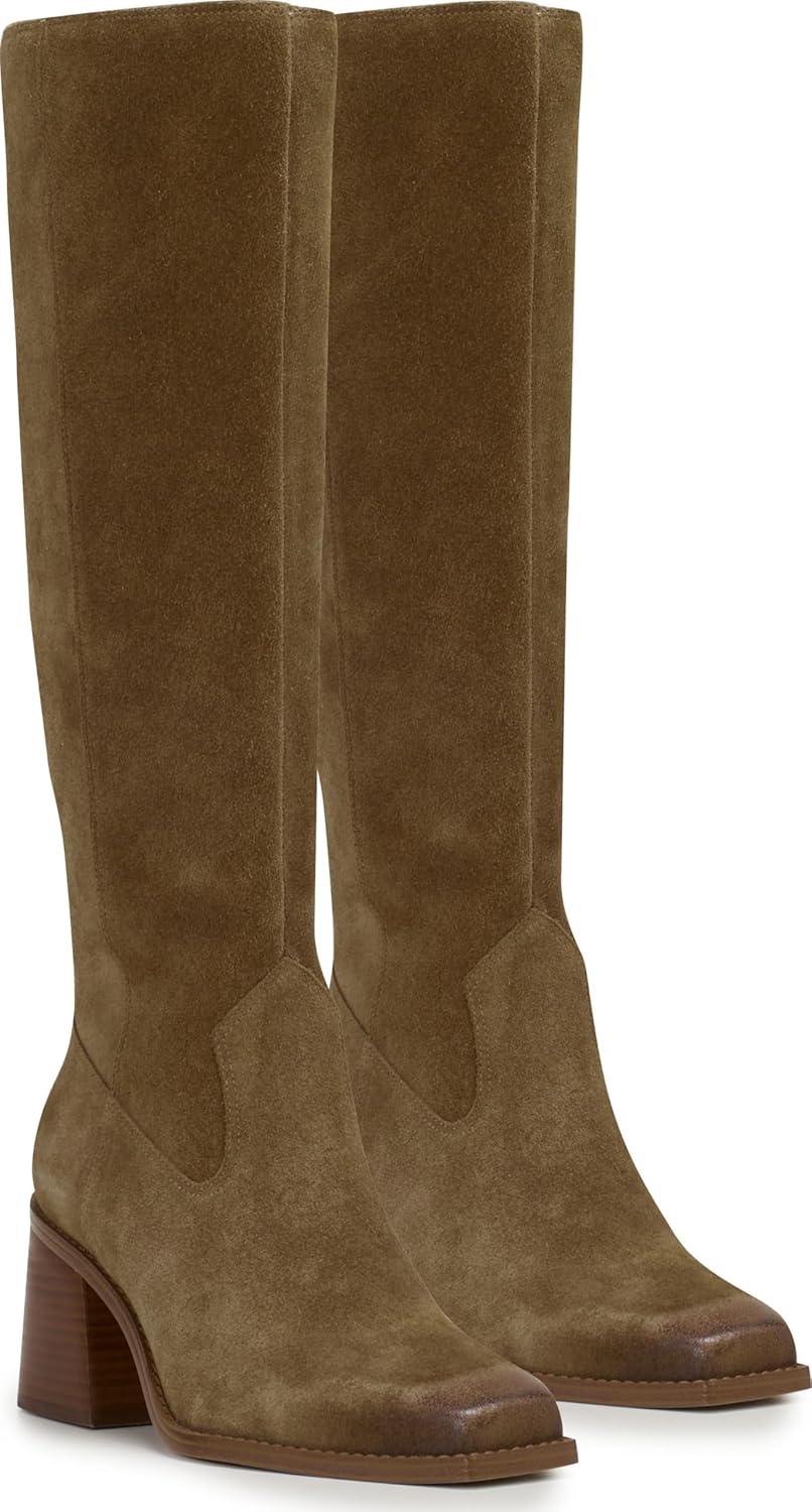 image:imageVince Camuto Sangeti Extra Wide Calf Heel Knee High BootReishi Suede Wide Calf