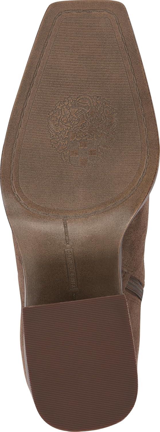 image:imageVince Camuto Sangeti Extra Wide Calf Heel Knee High BootToasted Taupe Suede Wide Calf
